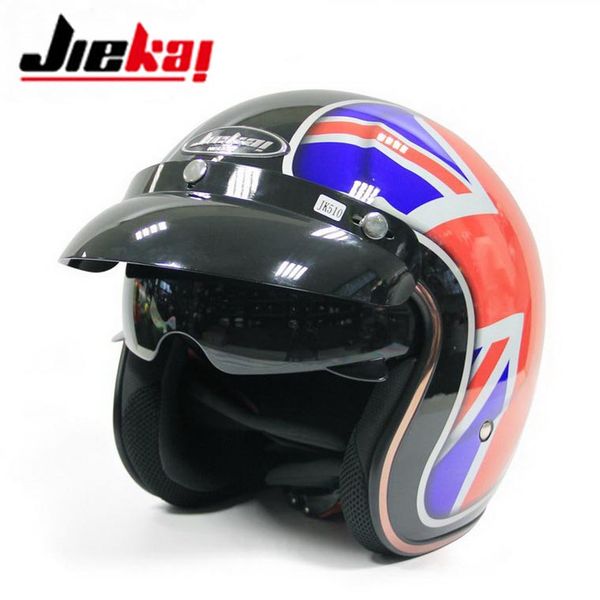Color : Matte Black, Size : M Personality Carbon Fiber Helmet Men and Women Motorcycle Retro Half Helmet Four Seasons Prince Helmet Electric Car Helmet