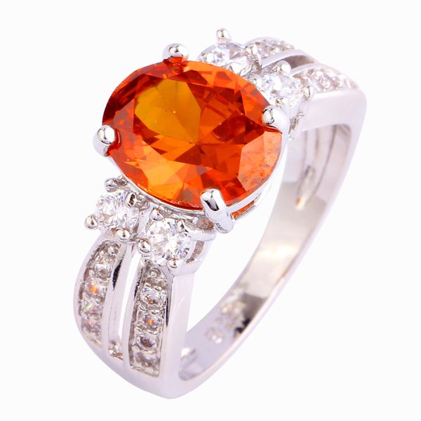 

red garnet 18k white gold plated silver fashion ring size 6 7 8 9 10 11 factory direct-selling wholesale, Golden;silver