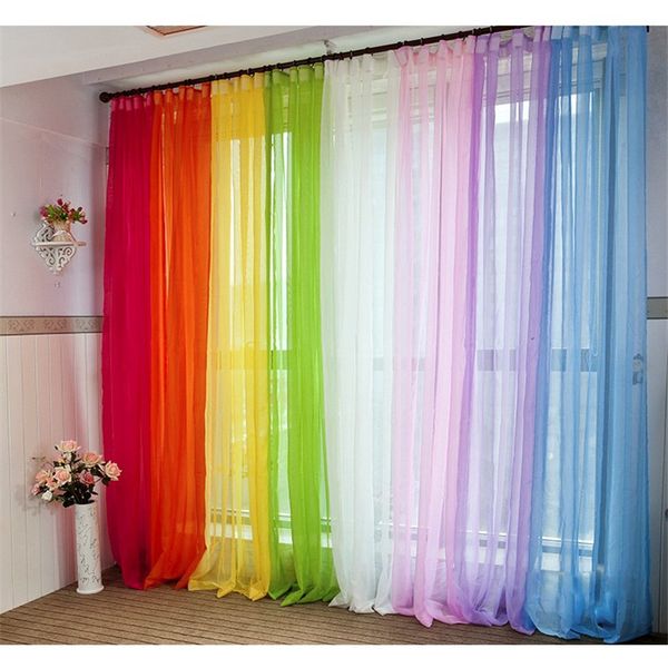 Großhandel 200 * 100 Cm Einfarbig Chiffon Vorhänge Badezimmer ... Großhandel 200 * 100 Cm Einfarbig Chiffon Vorhänge Badezimmer ...