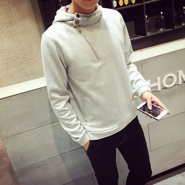 

wholesale-2016 new autumn fashion hoodie sweatshirt male hoodies men hip hop mens sports suits oversized hoodie sale, Black