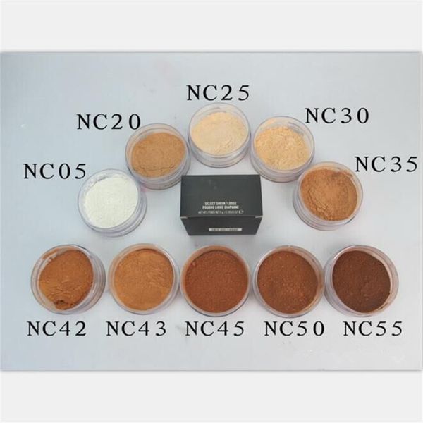 

brand makeup face powder select sheer loose pouder libre diaphane loose powder with box matte mineral powder 8g foundation