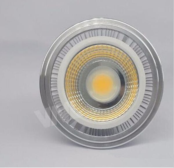 30PCSlot Hot venda LED Regulável Spotlight AR111 15W Quente Branco Frio COB ES111 QR111 G53 110V 120V 220V 230V 240V Equal 120W lâmpada de halogéneo