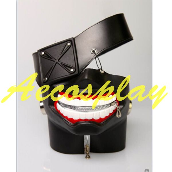 

wholesale-anime halloween 2016 new tokyo ghouls ken kaneki solid perfect cosplay costume mask props, Silver