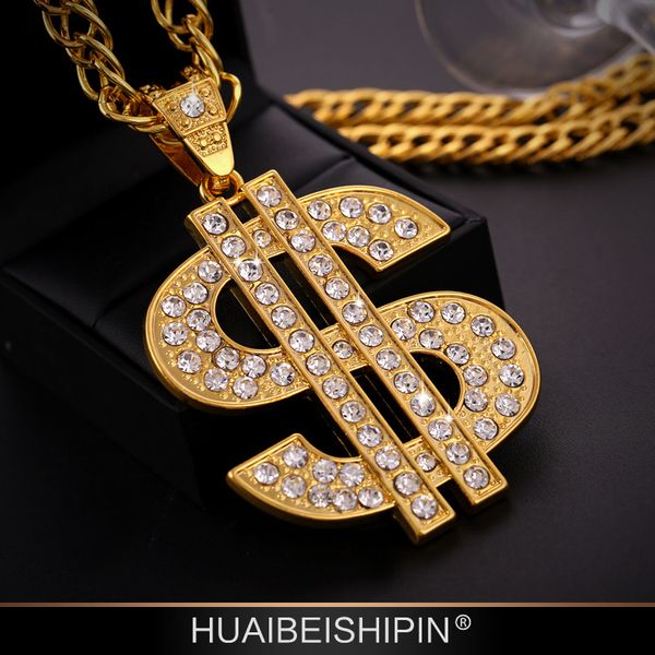 

2015 new hip hop music note pendant necklace with corn chain 24k gold plated and diamond, hign quality and ing, Silver