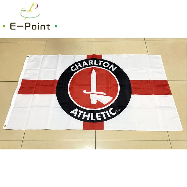 

Англия Charlton Athletic FC 3*5ft (90 см * 150 см) полиэстер EPL флаг баннер украшения летающий дом сад флаг праздничные подарки