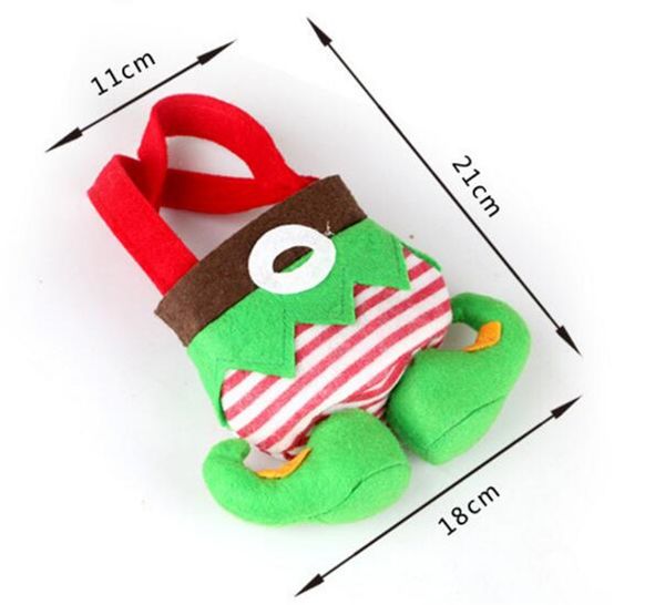 

2016 elf santa pants christmas candy gift bag xmas wedding party decorations ing