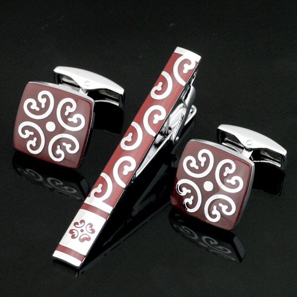 

горячая продажа печать мужская запонка запонки мужчины цветочные свадебные запонки бесплатная доставка бизнес рубашка запонки/галстук контак, Silver;golden