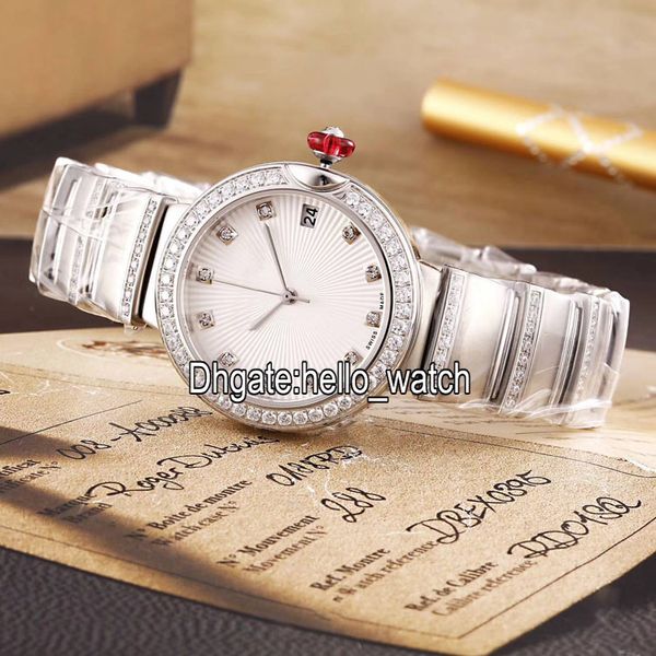 

New valentine 039 day gift chri tma gift lvcea 102381 luw33c6gdgd1d 11 wi quartz white dial diamond ca e women watch fa hion lady wa