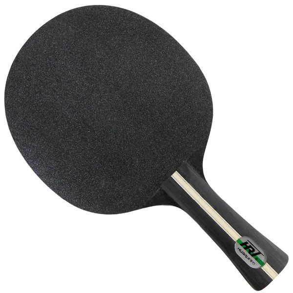 

wholesale- hrt black crystal (5 wooden + 2 crystal carbon) off table tennis blade for pingpong racket