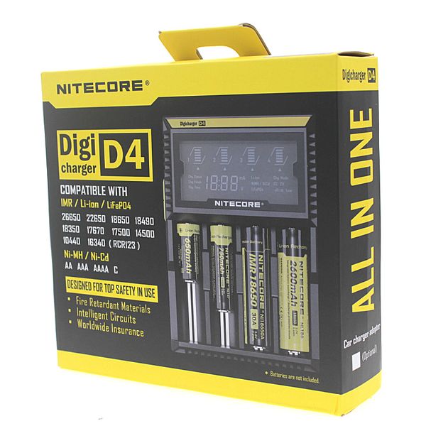 

Nitecore d4 digicharger lcd di play battery charger univer al nitecore charger intelligent 4 in 1 mart charger v nitecore i4 dhl fj139