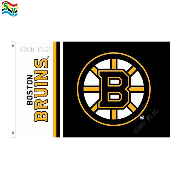 

goodflag бесплатная доставка bostom bruins флаги баннер 3x5 футов 90 * 150 см полиэстер открытый флаг