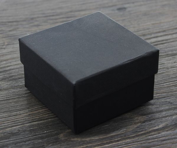 

[simple seven]retail solid black lovers jewelry box/ fashion pedant box/ necklace package/ jewelry brooch case/trend bracelet packing, Black;white
