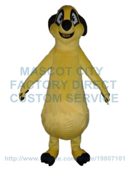 

timon mascot costume king lion cartoon character cosply size carnival costume 3112, Red;yellow