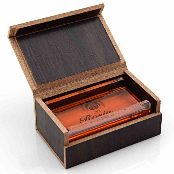 Высокое количество прозрачная скрипка розин выделенная скрипка аксессуар частей скрипки виолесина с деревянной коробкой
