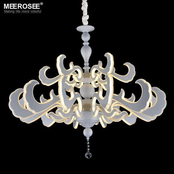 

new pendant lamp white acrylic modern creative hanging lights nordic art decoration lighting living room l project lustres