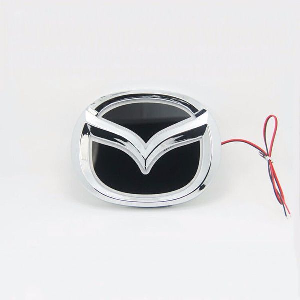 Auto Styling Spezielle modifizierte weiß Rot Blau 5D Hinten Abzeichen Emblem Logo Licht Aufkleber Lampe Für Mazda 6 mazda2 mazda3 mazda8 mazda cx218H