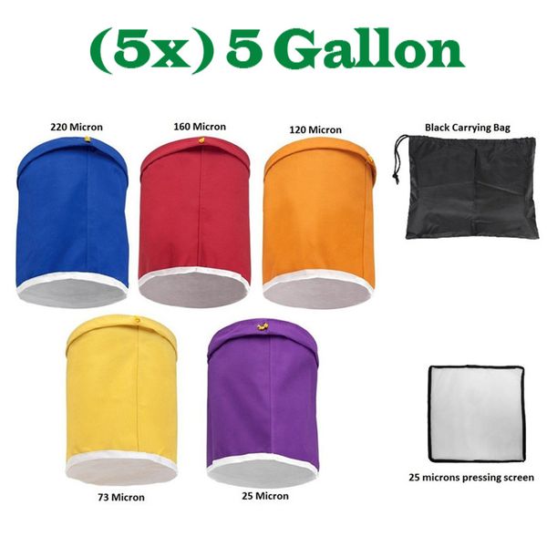 

2018 хэш мешок бесплатная доставка 5 галлонов 5 сумки травяные экстракты пузырь хэш