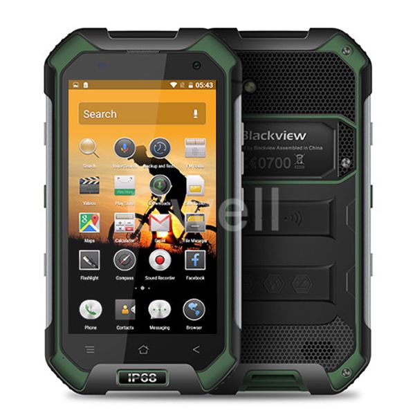 

Blackview BV6000 Octa Core 64bit IP68 Waterproof Mobile Phone 4200mAh 4.7inch 3GB RAM 32GB ROM Android 6.0 13.0MP NFC Smartphone