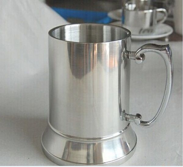 

retail and wholesales 16oz double wall stainless steel tankard,stainless steel beer mug