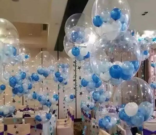 18inch Transparent Pvc Latex Balloons Party Ballons Decoration For