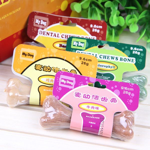 

4 различных вкусов собака смарт-кости собака стоматологическая жует кости природных смарт-кости молярной кости для собак жевать игрушки