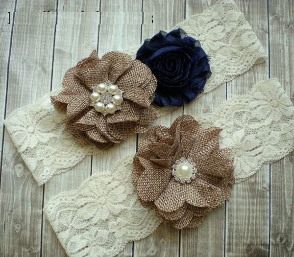 Best Seller Bridal Garter Set Keepsake Toss Wedding Navy And