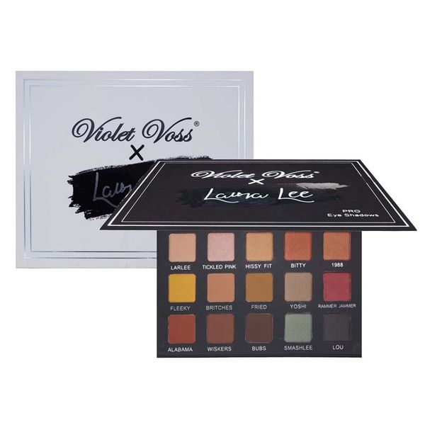 Heb voorraad Violet voss pro oogschaduw X Laura Lee Pro Limited Edition Oogschaduwpalet REFOR 20 kleuren oogschaduwpaletten