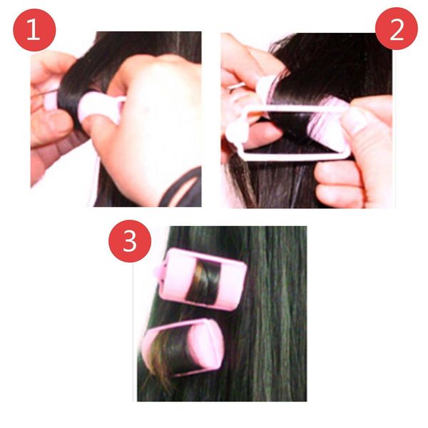 

12pcs portable classic magic sponge foam rollers girl hair curlers necessary #r671