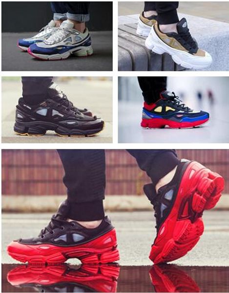 

Colors With Original Box Top Quality 2017 Unisex Raf Simons x Consortium Ozweego 2 II Running Shoes Mens Womens Sneakers
