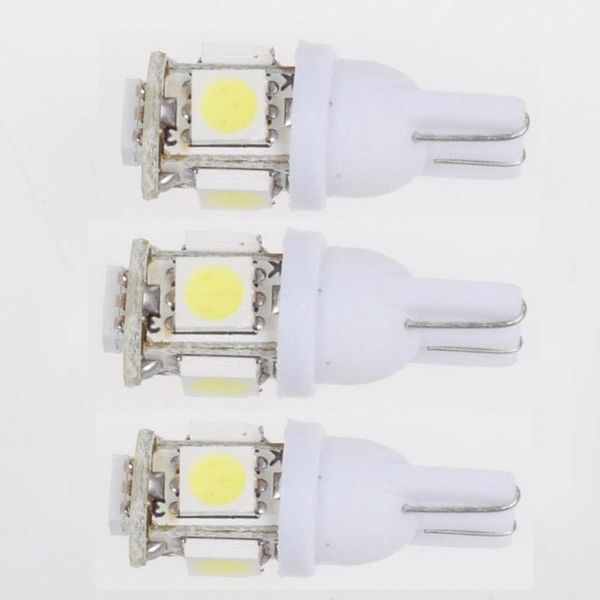 

3 шт. / лот светодиодные огни автомобиля лампа 194 светодиодные лампы интерьер огни W5W 168 2825 T10 Клин 5050 SMD автомобильные лампы