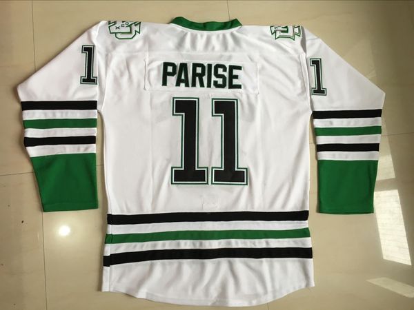 

Wholesale Men's North Dakota Hockey Jersey Blank 7 TJ Oshie 9 Jonathan Toews 11 Zach Parise Fighting Sioux DAKOTA College Hockey Jersey