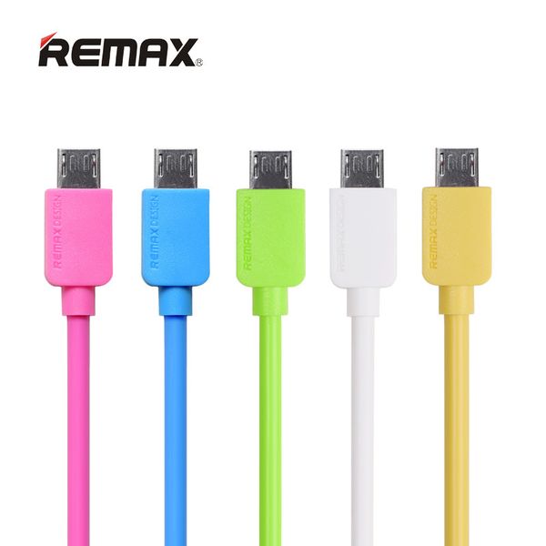 REMAX Высокоскоростная безопасность USB-кабель для Android Samsung Galaxy S4 S6 S7 Примечание 4 5 6 Micro V8 Быстрая зарядка данных синхронизации данных Сильный розничный пакет