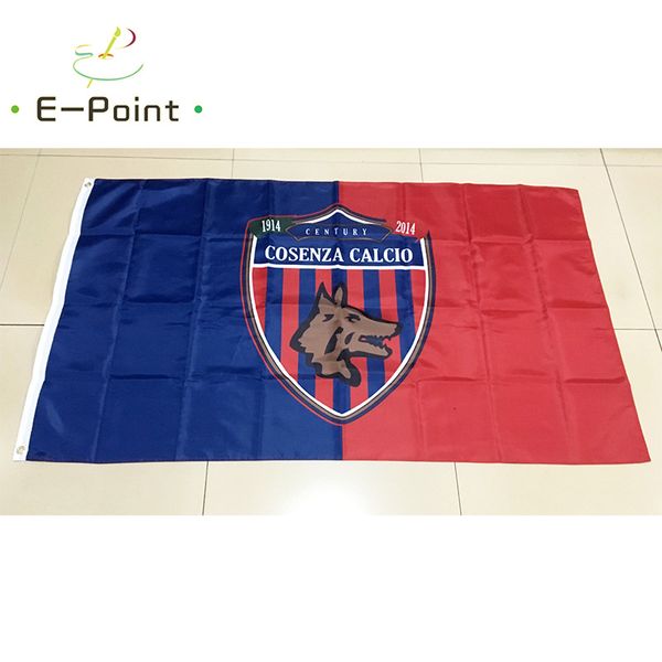 

Italy Cosenza Calcio Srl (Serie C) 3*5ft (90cm*150cm) Polyester flag Banner decoration flying home & garden Festive gifts