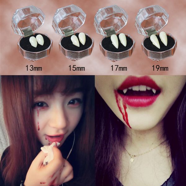 

devil tooth fangs caps zombie vampire dentures halloween party props sell