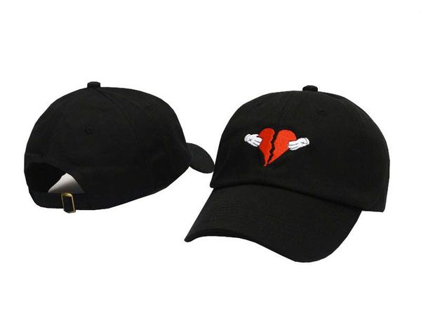 

RARA Kanye west Heart break album logo with colb by kaws dad hat drake snapback baseball cap for men women hiphop caps