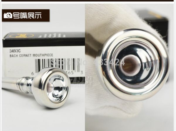 

vincent bach 349 series cornet mouthpiece 3c silver-plated