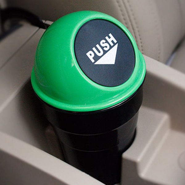 2019 Portable Car Garbage Can Car Trash Can Garbage Dust Case