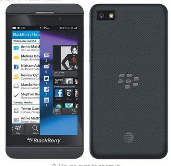 Originale sbloccato Blackberry Z10 Dual core WiFi 8.0MP fotocamera Touch Screen da 4,2 pollici 16G di archiviazione telefono cellulare rinnovato