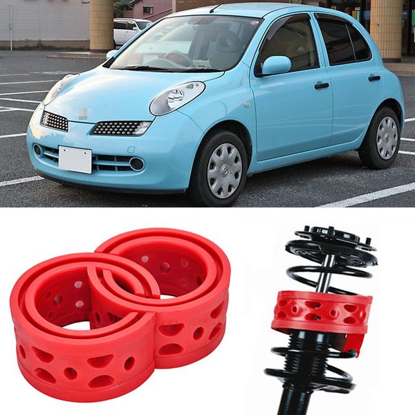 

2pcs super power rear car auto shock absorber spring bumper power cushion buffer special for nissan march