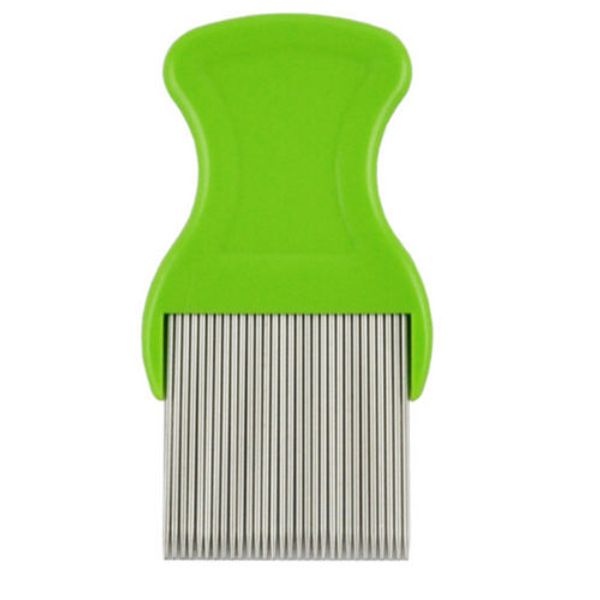 

flea comb cootie stainless steel lice comb for children flea combs, Silver