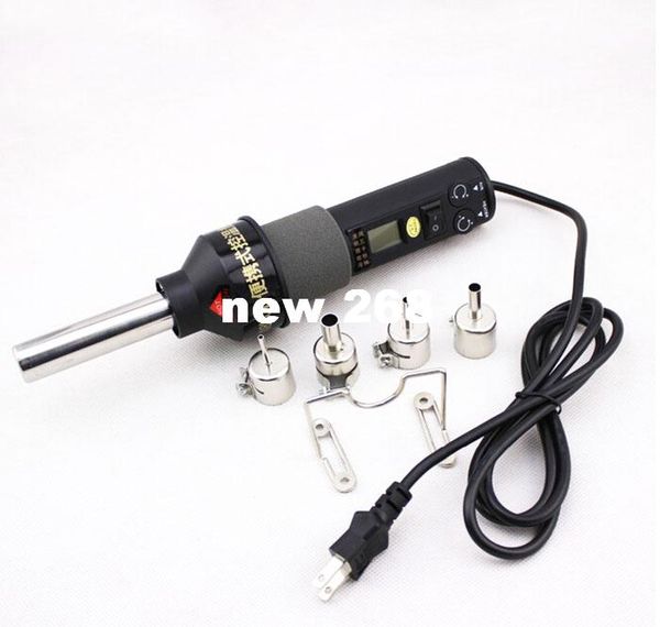 220 V 240 V LCD Calor Digital Ajustável Hot Air Gun Desoldering Solda Estação de solda IC SMD BGA SAIKE 8018LCD