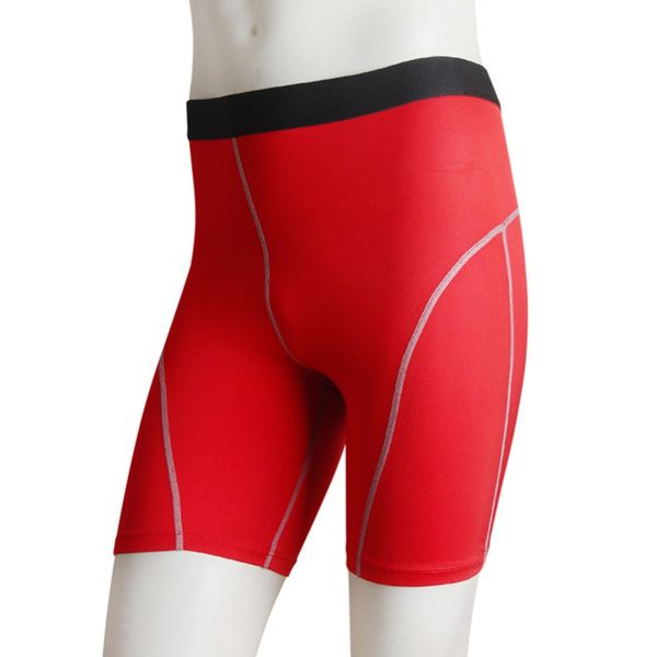 

wholesale-2016 men's sport shorts jogging gym base layer short pants trousers athletic tights pants, White;black