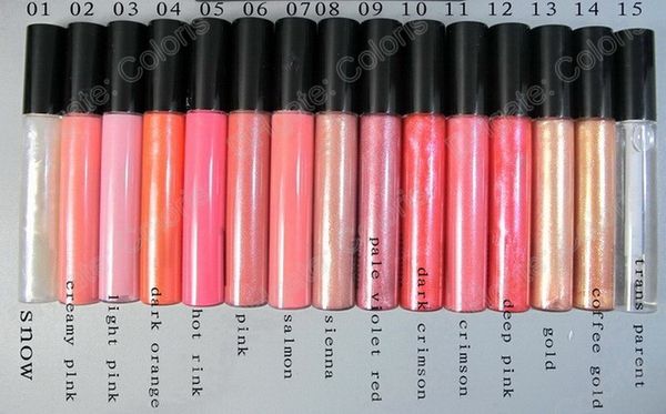 

2210 lips makeup lip glass lipgloss brillant a levres 1.92ml with english name 15pcs