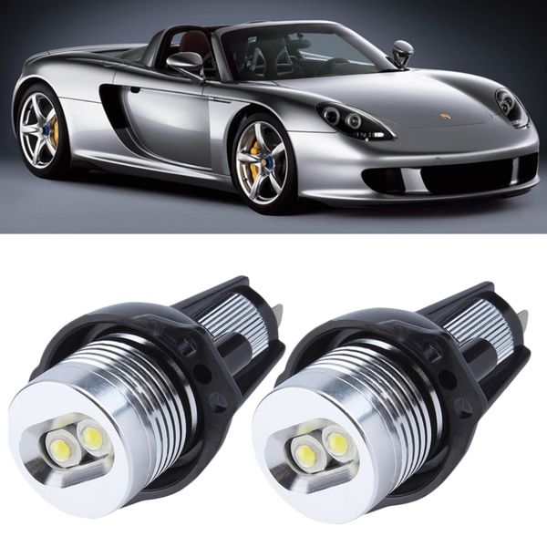 

e90 e91 10w 3 series 325i 328i 325xi 328xi 330i 06-08 excellent quality xenon white led angel eyes halo light bulb no error