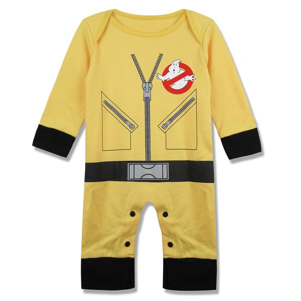 

baby boys girls ghostbusters funny romper jumpsuit bodysuit infant halloween cosplay costume, Blue