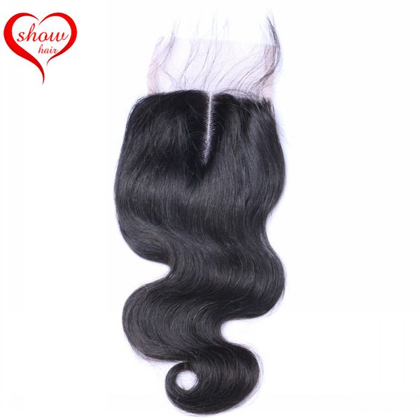 

100% Brazilian Malaysian Indian Peruvian Cambodian Human Hair Top Lace Closure 8-18 inch Body Wave and Straight Lace Closure 4x4 inch