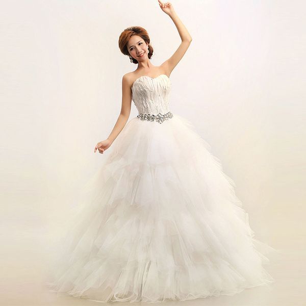 Robe Mariage Bustier Plume