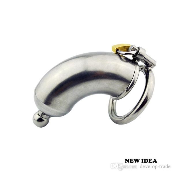 

a017 male arrival cage device chastity stainless tube new locking steel ltgto