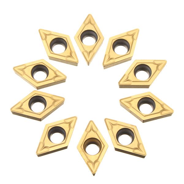 

10pcs dcmt11t308 dcmt32.51 carbide inserts for cnc milling cutter