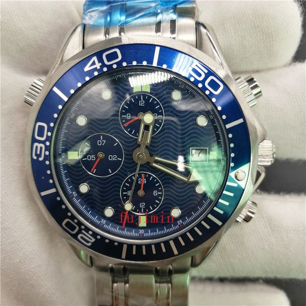 

sell mens 41mm automatic watch men watches stainless steel strap sapphire glass wristwatches no battery, Slivery;brown